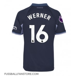 Tottenham Hotspur Timo Werner #16 Replik Auswärtstrikot 2023-24 Kurzarm